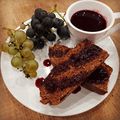 Pound cake with grape coulis.jpg