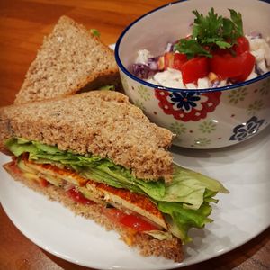 Paprika-crusted tofu sandwich with mixed cabbage slaw.jpeg